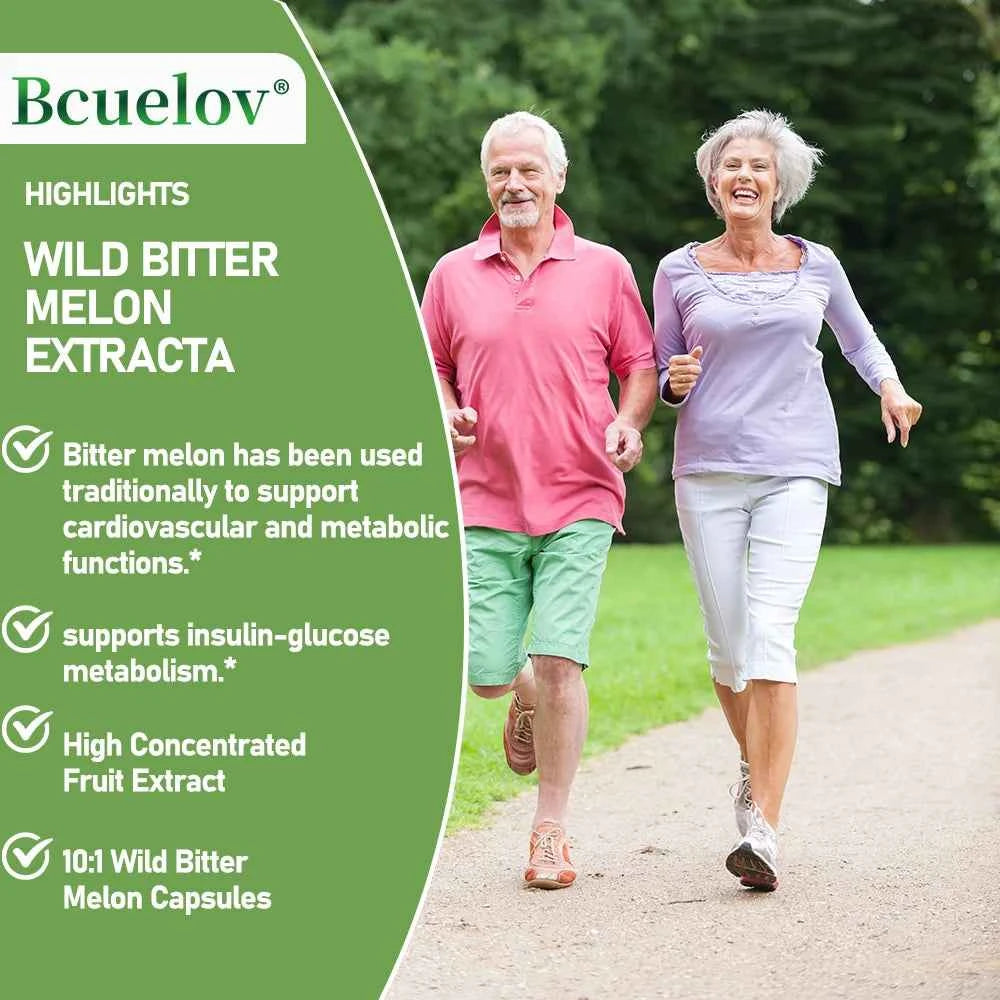 Natural Bitter Melon Extract Supplements for Blood Sugar Control and Immune Boosting