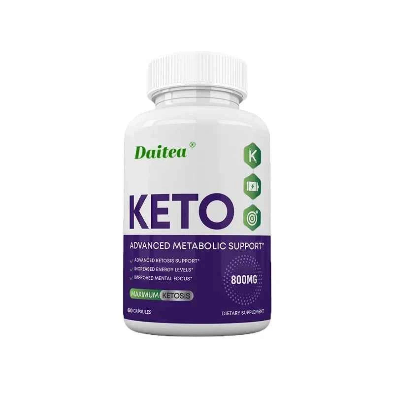 Keto Capsules 800mg - Weight Management, Burn Belly, Detoxification, Digestion, Immunity,Dietary Supplement