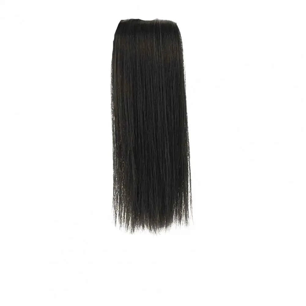 20/15/20/30cm Hair Extension Clip Long Supplement Hair Elastic Clip Invisible Human Hair Wig Pads Synthetic Hairstyle For Female