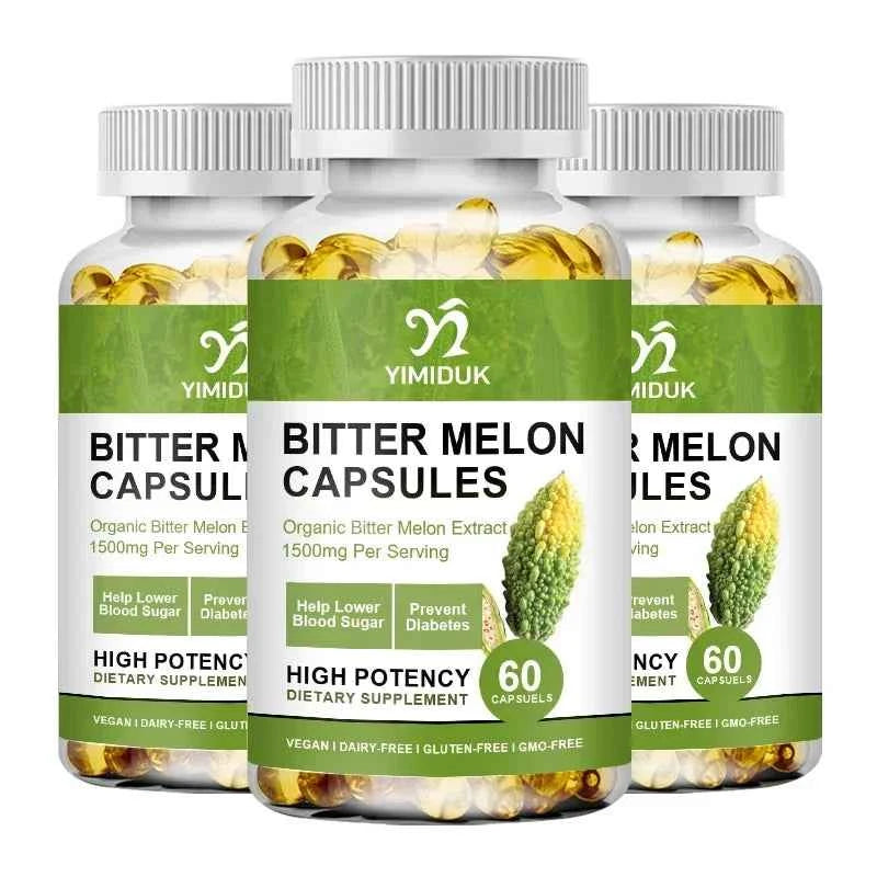 Bitter Melon Extract,  Help Lower Blood Sugar, Supports Weight Management, And Supplement Daily Multivitamins To Burn Fat