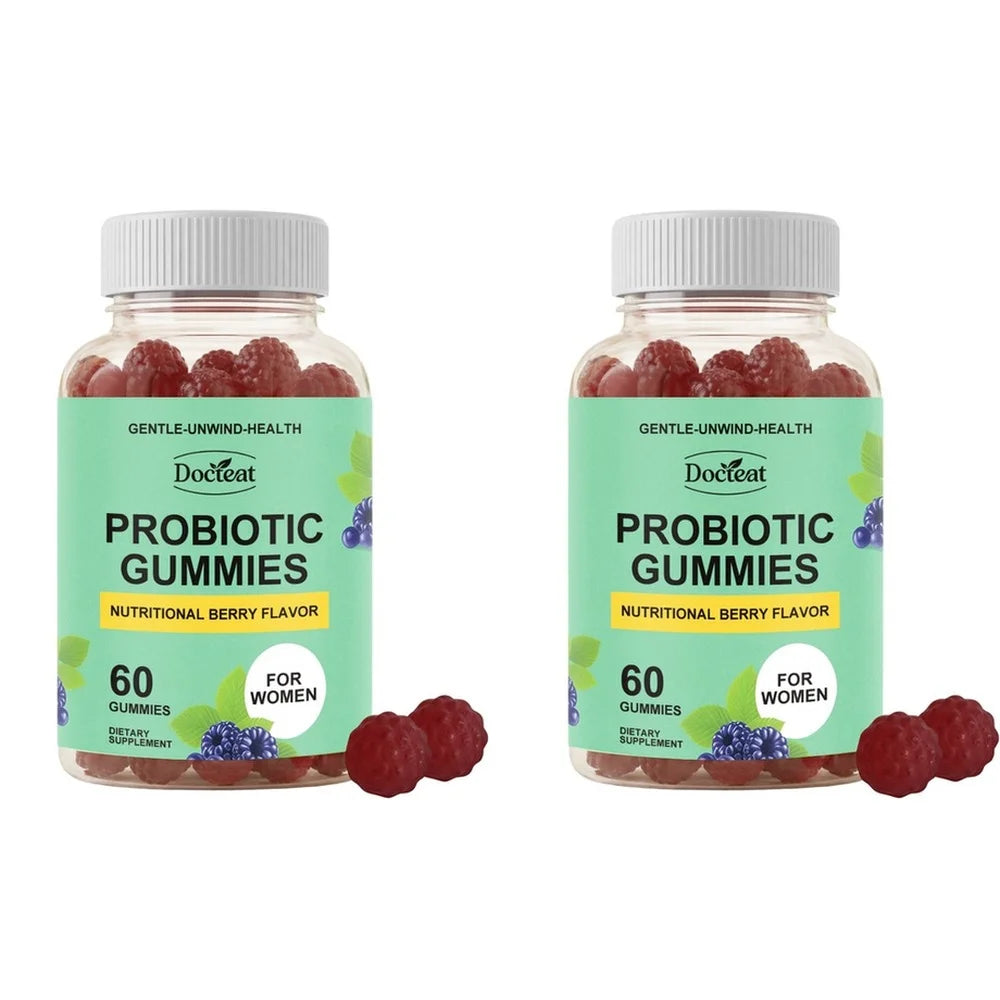 Women Probiotic Gummies 60 Count with Prebiotics Vitamin B6+C and Zinc Supports Digestive Balance & Immune Function Health Healthy supplements