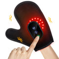 Cordless Heated Glove LED Light Hand Massager Rechargeable Hand Warmer for Wrist Finger Joint Relief Full Wrap Relaxation Healthy supplements