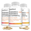 Probiotics for Women with Prebiotics, Cranberry & Vitamin C - 120 Capsules, Support Gut Balance, Health & Urinary Tract Health Healthy supplements