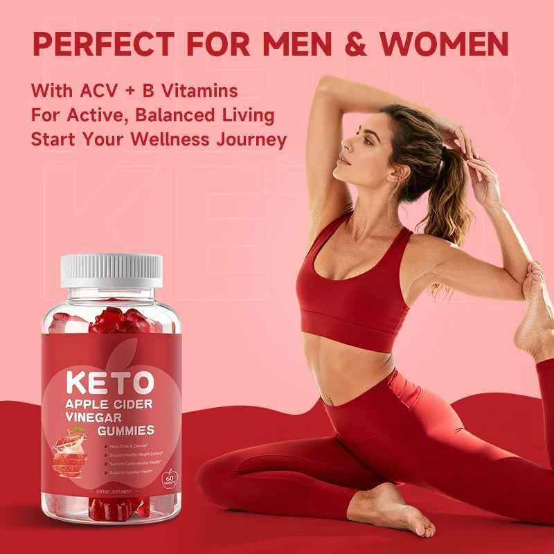Apple Cider Vinegar Gummies Keto Gummies Maintain Body Shape Weight Management Metabolism and Detoxification Dietary Supplement