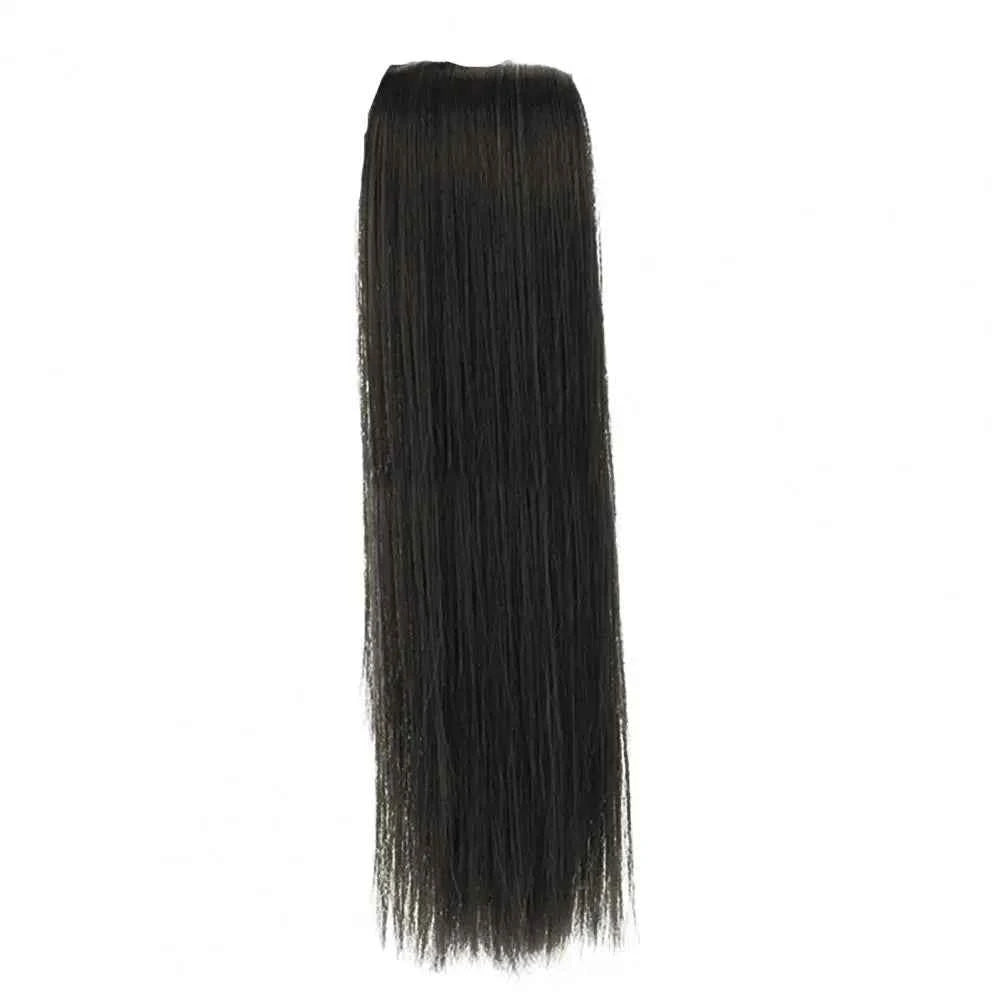 20/15/20/30cm Hair Extension Clip Long Supplement Hair Elastic Clip Invisible Human Hair Wig Pads Synthetic Hairstyle For Female