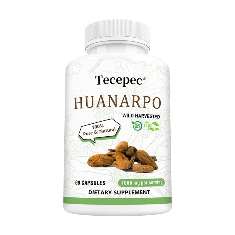 Huanarpo Capsules 1000mg, 120 Vegan Capsules, Natural Energy, Stamina & Vitality Supplement, Supports Male Health, Non-GMO Healthy supplements