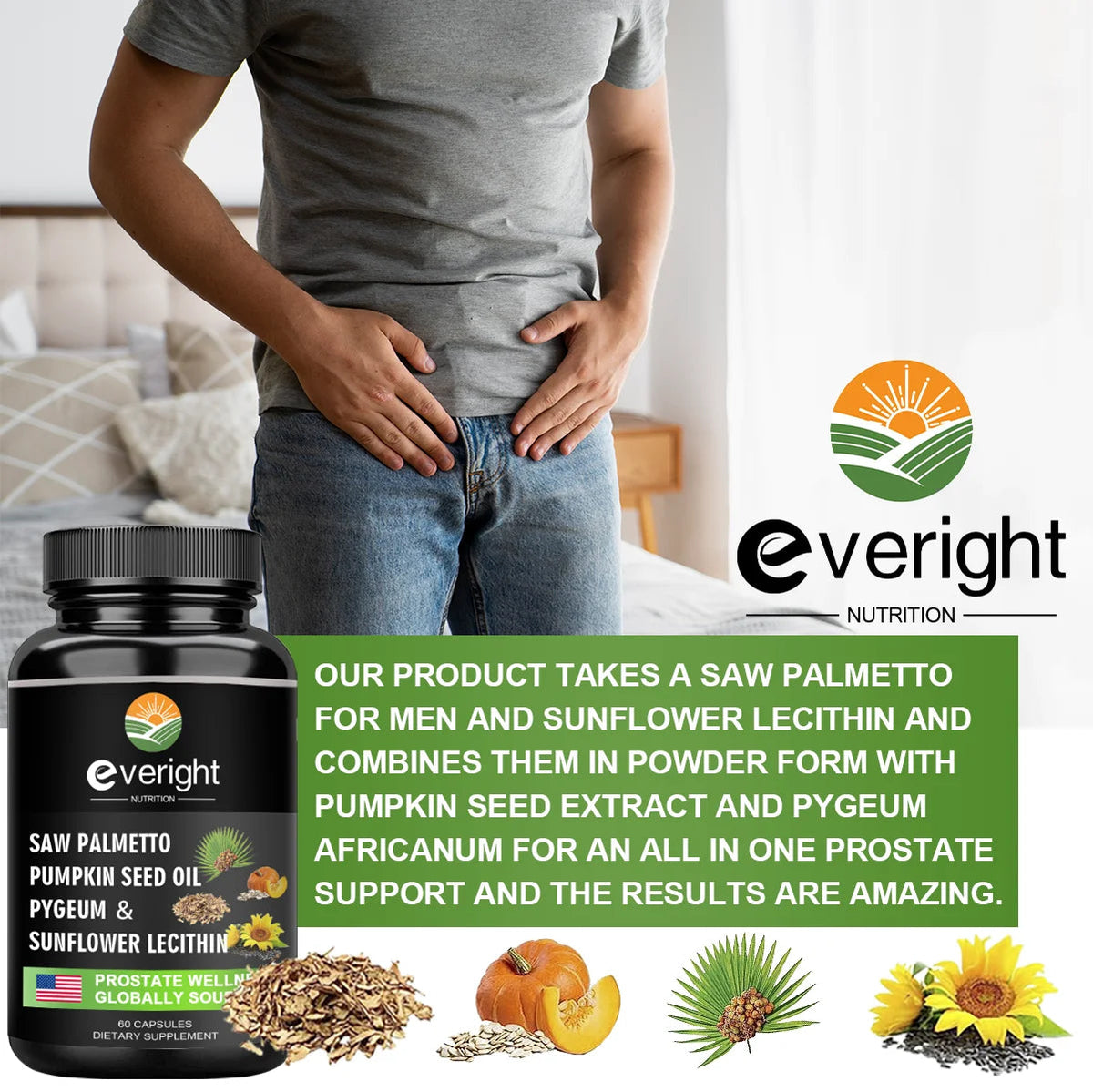 Multivitamin for Men Supplement, Immune System Health Support, with Vitamin A, B12, C & D, Daily Nutritional Support, Non-GMO Healthy supplements