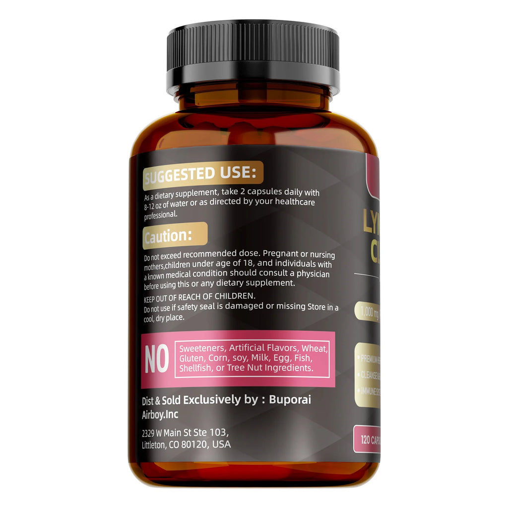 Lymphatic Cleanse Supplement - Lymph System Health Support, Cleansing & Detox, Improves Overall Well-being Healthy supplements
