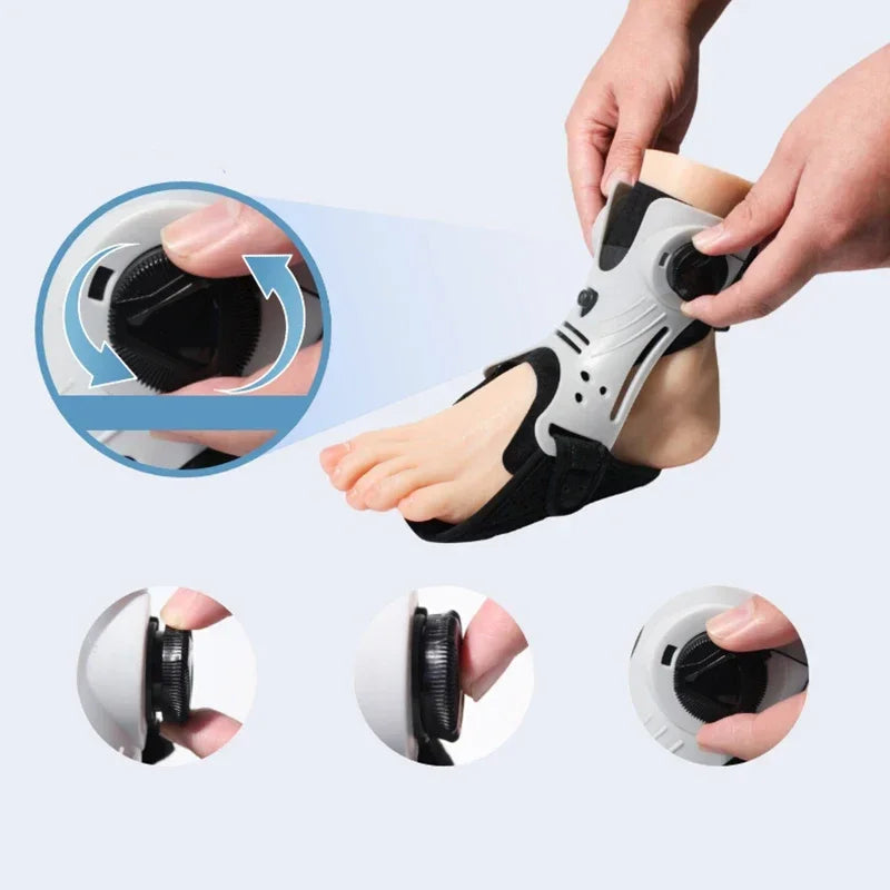 Adjustable Ankle Support Fixator Ankle Protection Inversion Orthosis With Airbag Freely Easy Wear Ankle Joint Fixation Brace Healthy supplements