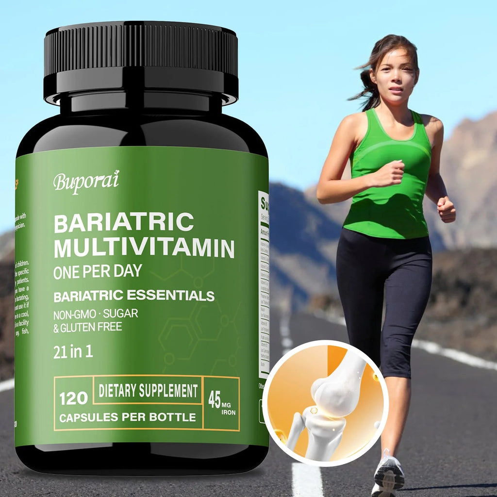 Bariatric Multivitamin Supplement - Maintaining Energy Levels, Promote Bone and Overall Health - Contains 21 Vitamins & Minerals Healthy supplements