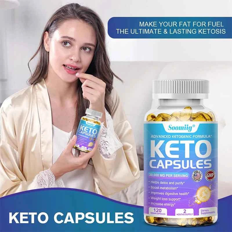 Keto Capsules for Weight Loss: Elevate Your Energy and Fat Metabolism Naturally