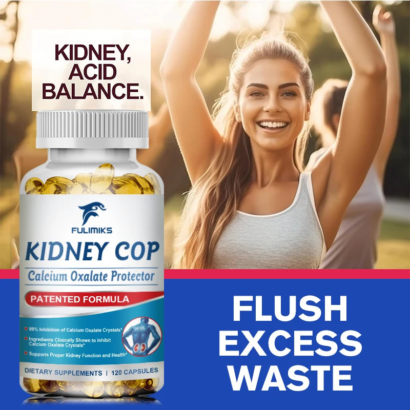 Premium Kidney Cop Capsules, with Vitamin B6, Magnesium, Support Bladder Health, Kidney Detoxification, Suitable, Men & Women Healthy supplements