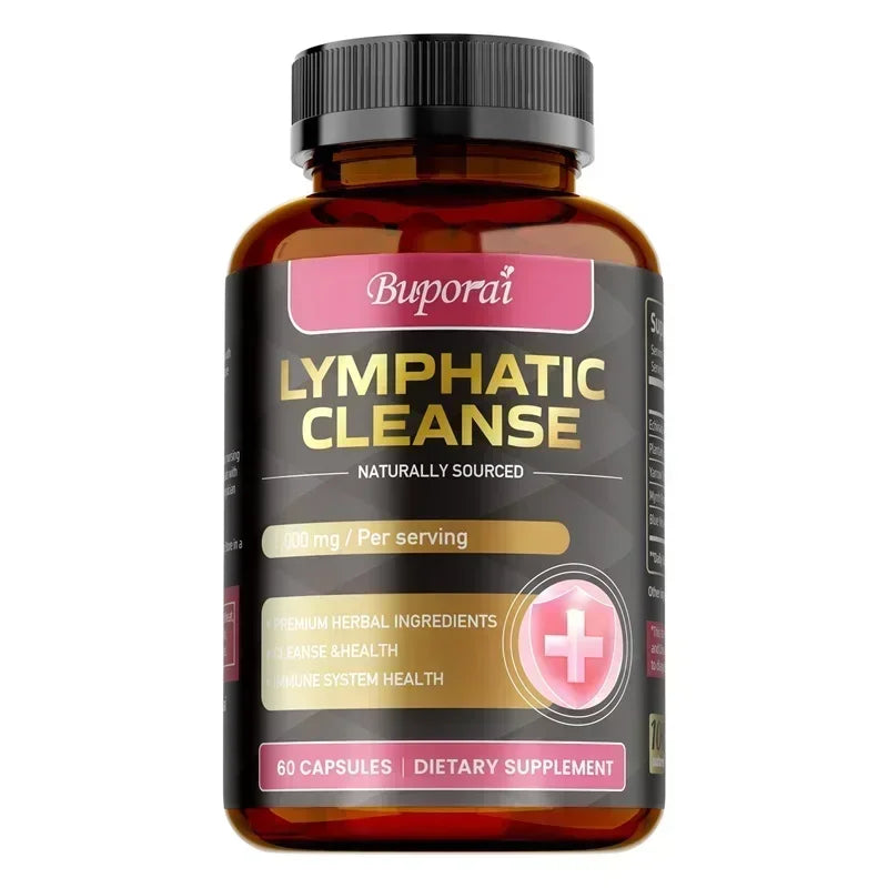 Lymphatic Cleanse Supplement - Lymph System Health Support, Cleansing & Detox, Improves Overall Well-being Healthy supplements
