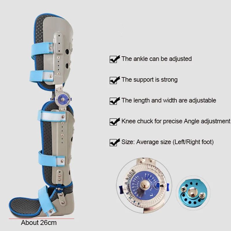 Adjustable Knee Pads Leg Ankle Brace-Orthopedic Knee Joint Support Joint Pain Relief- Protector Bone Orthosis Ligament Healthy supplements