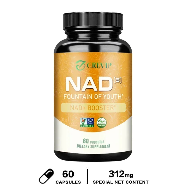 NAD Capsules - Natural Energy Supplement, Anti-aging, Promotes Cell Health and Enhances ImmunitySupplements Healthy supplements