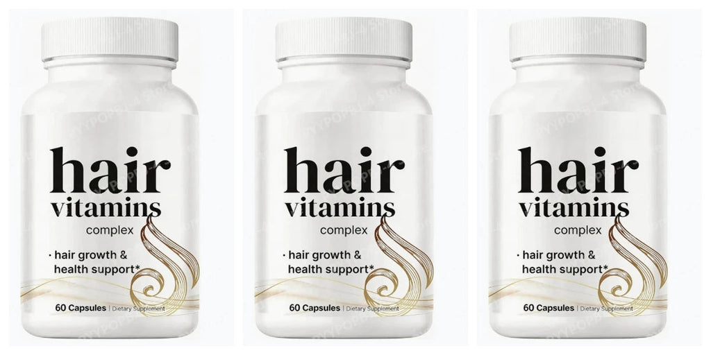 Hair Vitamins Complex Capsules 60 Count Hair Growth Health Support Dietary Supplement with Biotin for Women Men Daily Care Healthy supplements