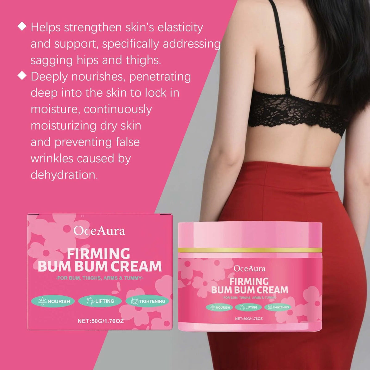 Buttock Enlargement Cream Improve Sagging Lifting Shaping Plumping Tightening Smoothing Moisturizing Sexy Body Hip Enhance Cream Healthy supplements