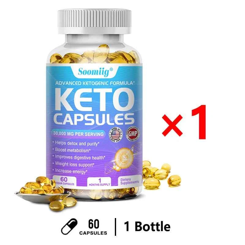 Keto Capsules for Weight Loss: Elevate Your Energy and Fat Metabolism Naturally