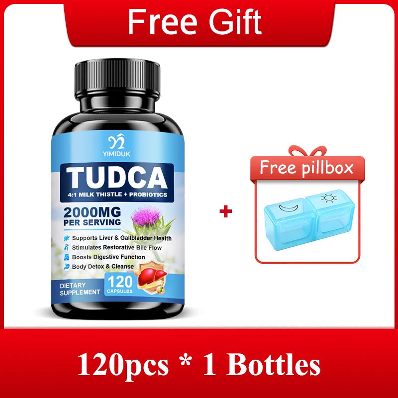 TUDCA Bile Salt Complex Supplement, Support Liver Detox & Anti-Aging, Digestive Health Immune System Men & Women Healthy supplements