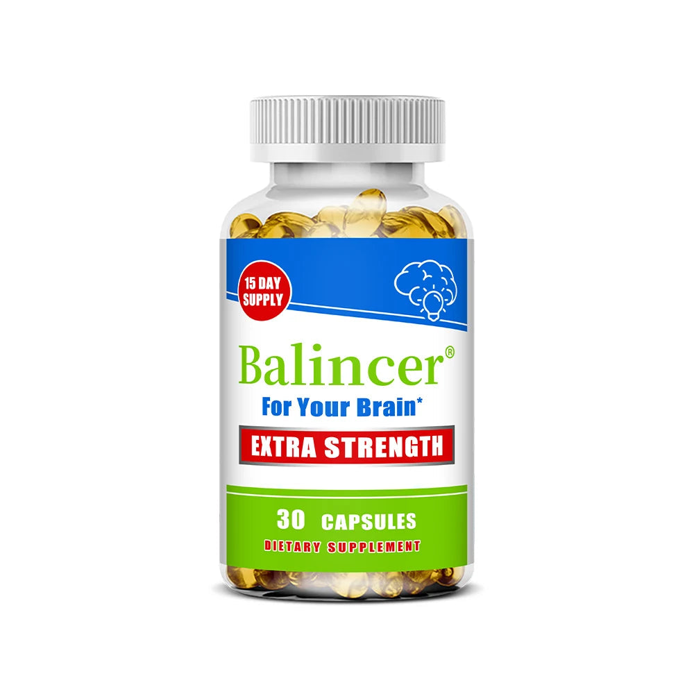Vitamin D Capsules, Natural Brain Health Supplement, Support Cognitive Function, Memory, Concentration, Immune & Muscle Wellness Healthy supplements