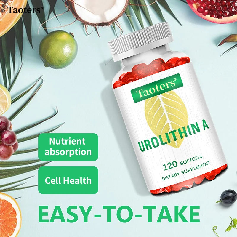 Antioxidant Supplement with Urolithin A - Natural Pomegranate Capsules for Heart Health Joint Support for Men and Women Healthy supplements