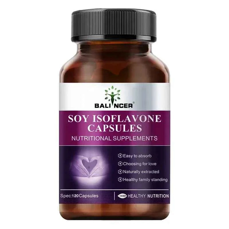 Soy Isoflavone Extract Capsules, Physical Condition Maintenance, Menopause Relief, Mood Support, Female Nutritional Supplement