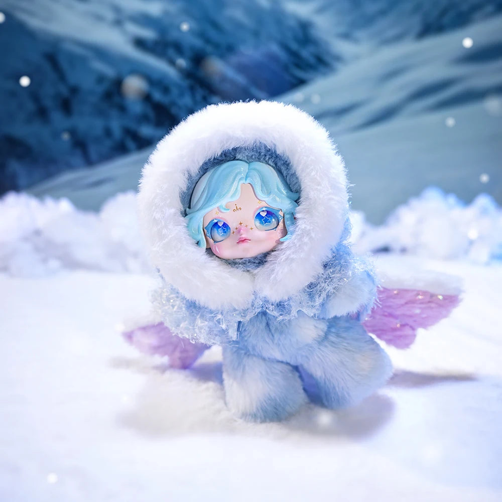 Dumia Snow Trace Secret Language Vinyl Blind Box Doll Mobile Bone Joint Cute Girl Birthday Gift Toy Healthy supplements