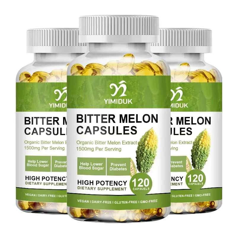 Bitter Melon Extract,  Help Lower Blood Sugar, Supports Weight Management, And Supplement Daily Multivitamins To Burn Fat