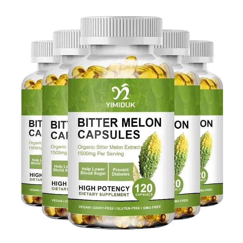 Bitter Melon Extract,  Help Lower Blood Sugar, Supports Weight Management, And Supplement Daily Multivitamins To Burn Fat