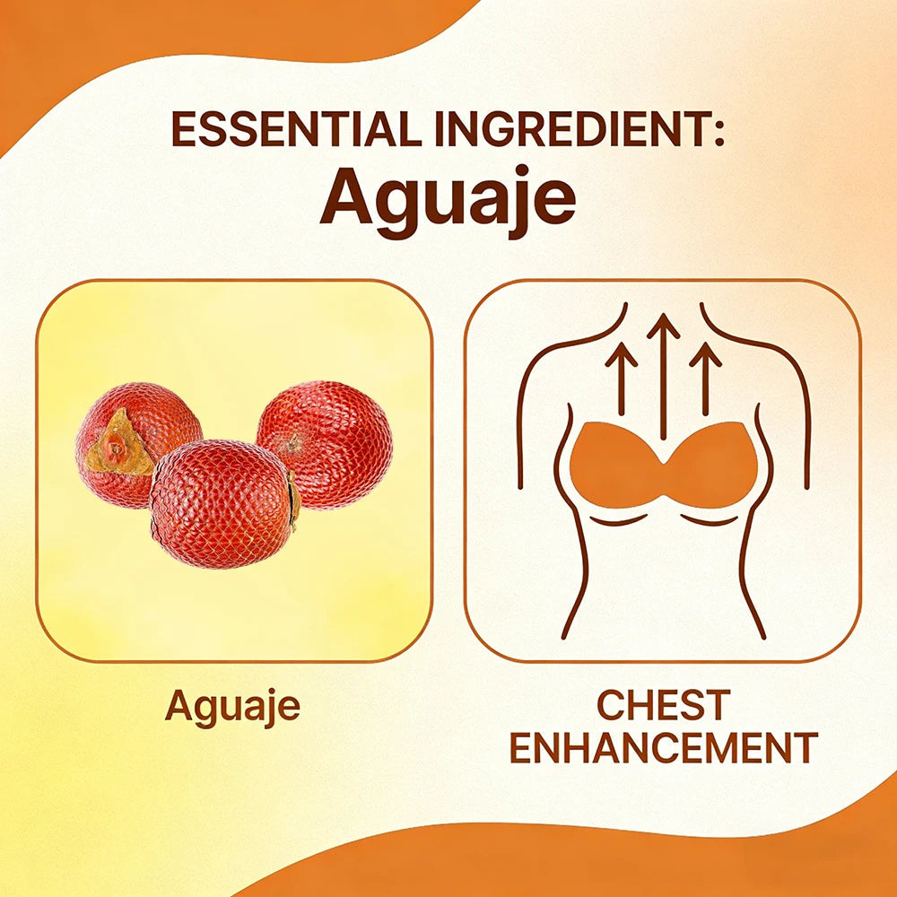 Aguaje + Fenugreek Capsules - 1000mg, Supports Buttocks, Curvy Body & Breast Support, Immune Health, Rich in Protein & Vitamins Healthy supplements