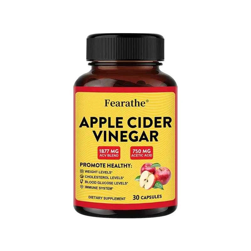 Apple Cider Vinegar - Vitamin D3 & Zinc,Immune & Weight Management Support,Healthy Supplement Non-GMO