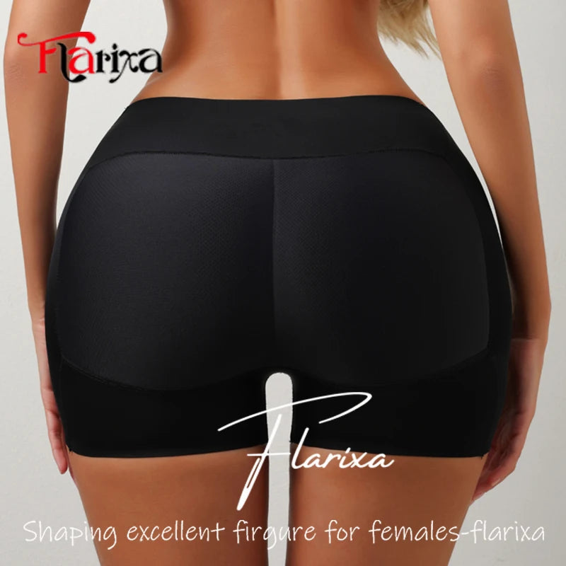 Flarixa Butt Enhancer Panties Hip Pads Shapewear Shorts Women Tummy Control Shaper Fake Ass Underwear Buttocks Enlargement Pants Healthy supplements