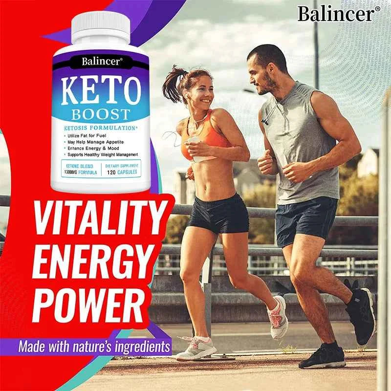Organic Keto Detox Capsules for Effective Weight Loss & Energy Boost