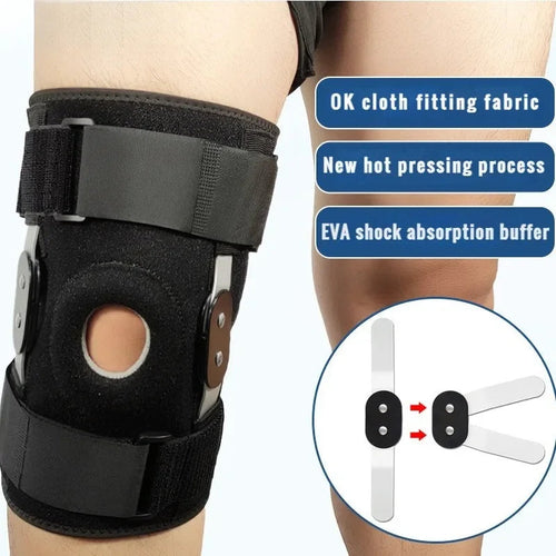 1Pcs Orthopedic Knee Brace Support Adjustable Knee Pad Patella Protector Joint Pain Relief Meniscus Ligament Sports Guard Healthy supplements