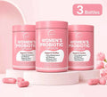 60-Capsule Probiotic Supplement for Women, Ideal Daily Dietary Nutritional Supplement, Portable Pink Bottle, Daily Care Partner for Females, Easy to Carry for Home, Office and Travel Use, Nutritional Supplement for Women’s Vibrant Lifestyle