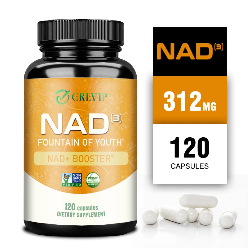 NAD Capsules - Natural Energy Supplement, Anti-aging, Promotes Cell Health and Enhances ImmunitySupplements Healthy supplements
