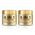 6-In-1 Anti-Wrinkle Cream. Lifts Firms Smooths Moisturizes. Collagen Vitamin C E Niacinamide Retinol Hyaluronic Acid. 50g Healthy supplements