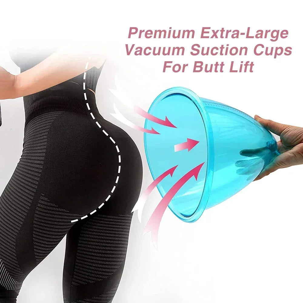 Butt Cup for Buttock  Enlargement Machine 16cm19cm 21cm 1200ml/1500ml/1800ml  Breast Enlargement Suction Hips Lifting Vacuum Cup Healthy supplements