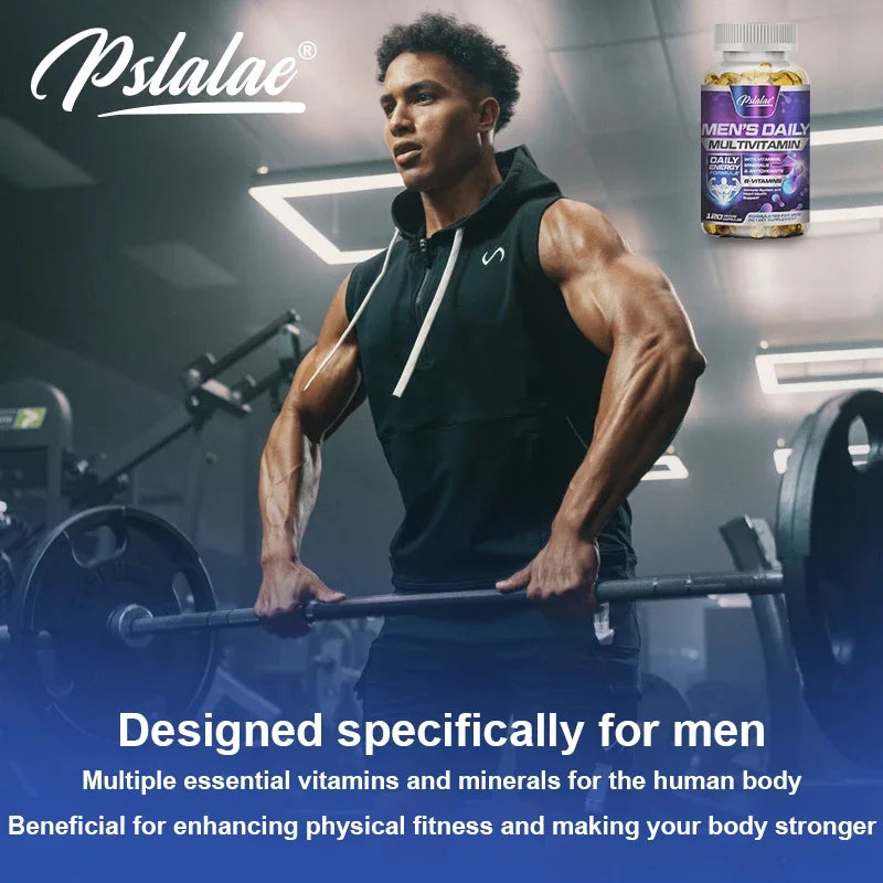 Men's Multivitamin Supplement - Enhance Immunity, Boost Energy and Endurance, Promote Overall Health Healthy supplements