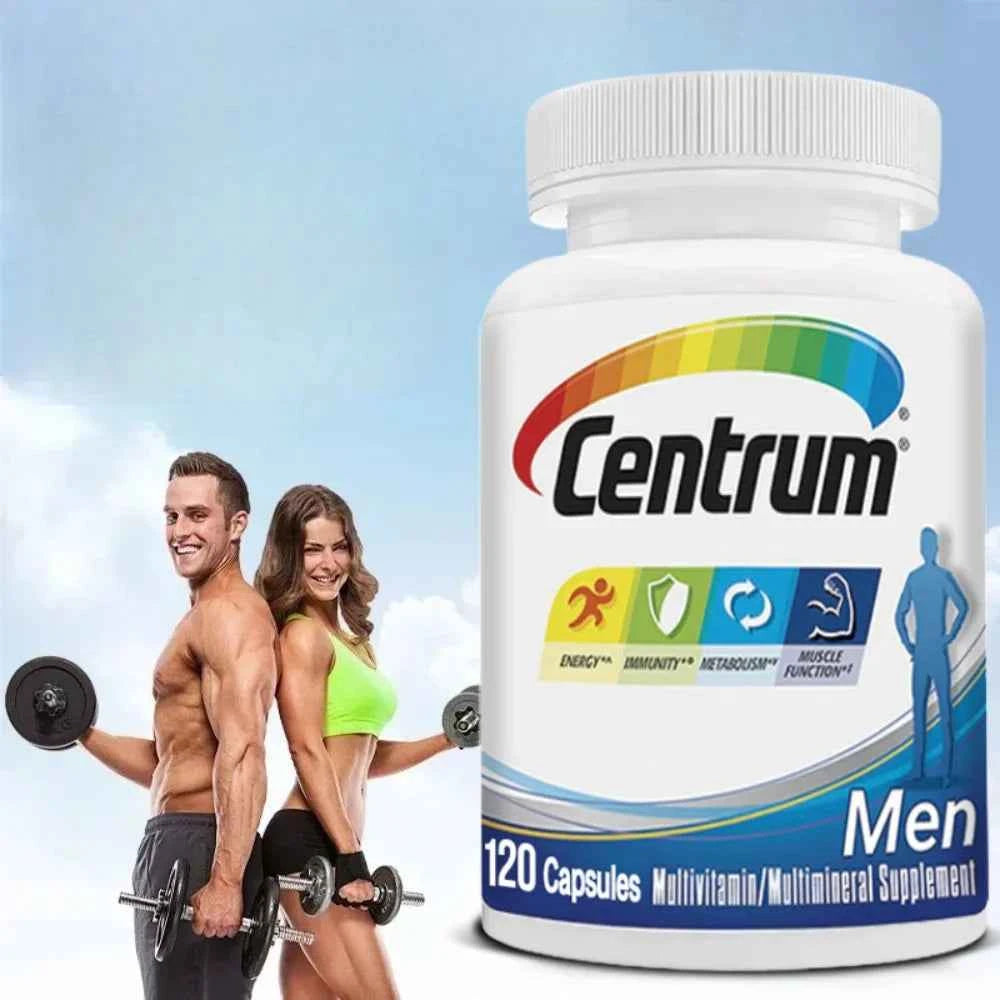 Multivitamin for Men, Multivitamin/Multimineral Supplement with Vitamin D3, B Vitamins and Antioxidants, Gluten Free, Non-GMO