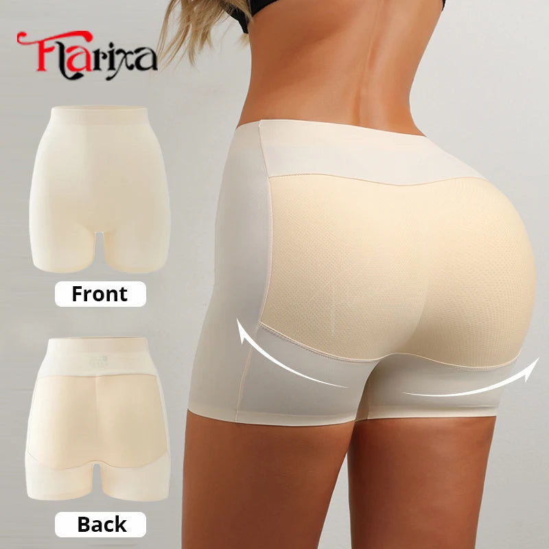 Flarixa Butt Enhancer Panties Hip Pads Shapewear Shorts Women Tummy Control Shaper Fake Ass Underwear Buttocks Enlargement Pants Healthy supplements