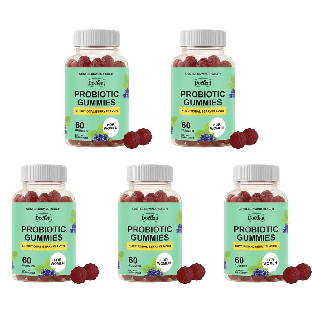 Women Probiotic Gummies 60 Count with Prebiotics Vitamin B6+C and Zinc Supports Digestive Balance & Immune Function Health Healthy supplements