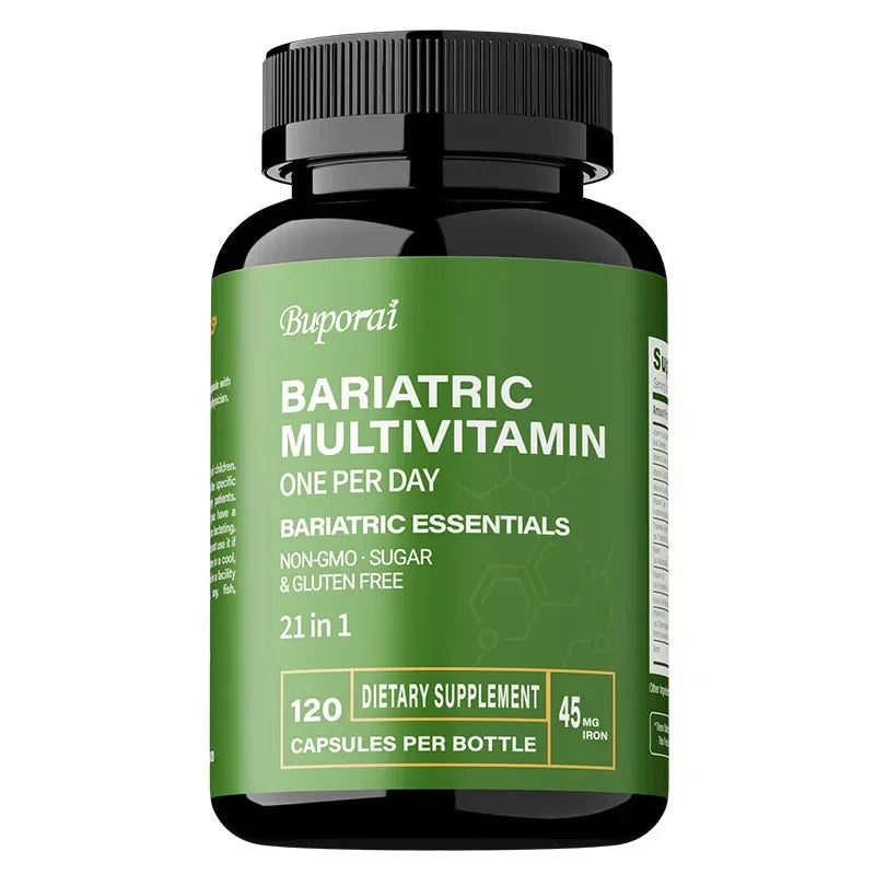Bariatric Multivitamin Supplement - Maintaining Energy Levels, Promote Bone and Overall Health - Contains 21 Vitamins & Minerals Healthy supplements