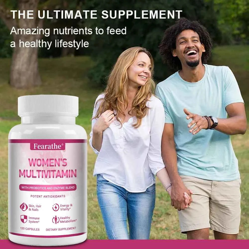 Women’s Multivitamin, Immune, Energy, Healthy Appearance Support, Antioxidants, VitaminsA, B6, B12, D3, E, 120 Capsules