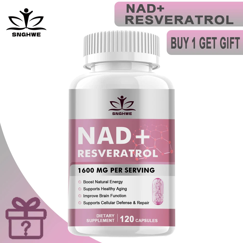 NAD Supplements - Anti-Aging Cell Booster,NAD+ Booster, Nicotinamide Riboside Alternative, Natural Energy & Cellular Health Healthy supplements