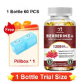 YIMIDUK Berberine Supplement with Cinnamon & Bitter Melon - Heart Health & Weight Management Support