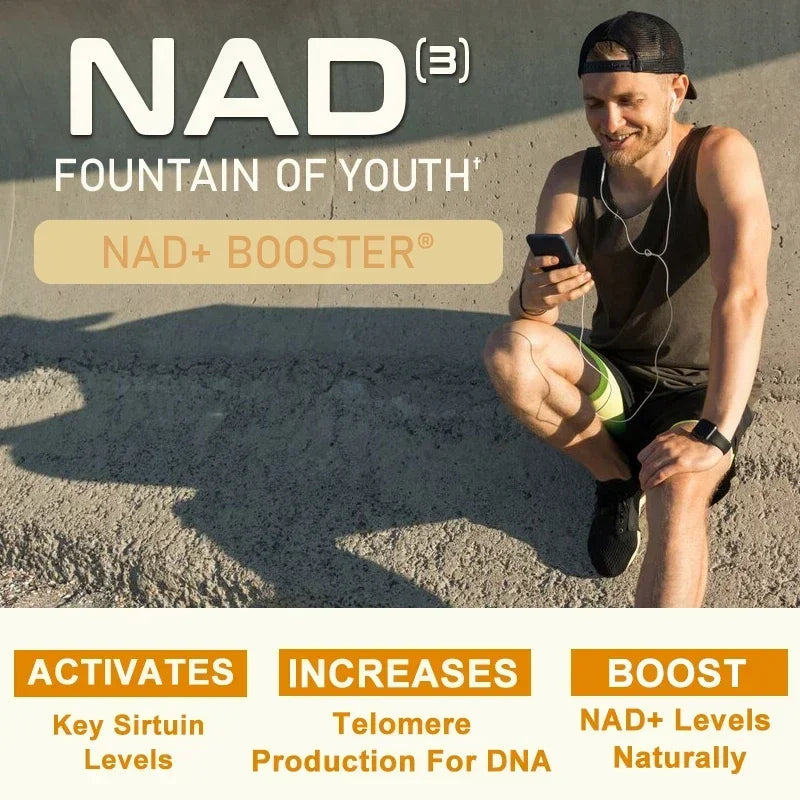 NAD Capsules - Natural Energy Supplement, Anti-aging, Promotes Cell Health and Enhances ImmunitySupplements Healthy supplements