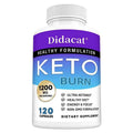 Advanced Keto Supplement - Ketogenic Fat Burner, Suppress Appetite and Support Weight Management, 120 Capsules for Men Women
