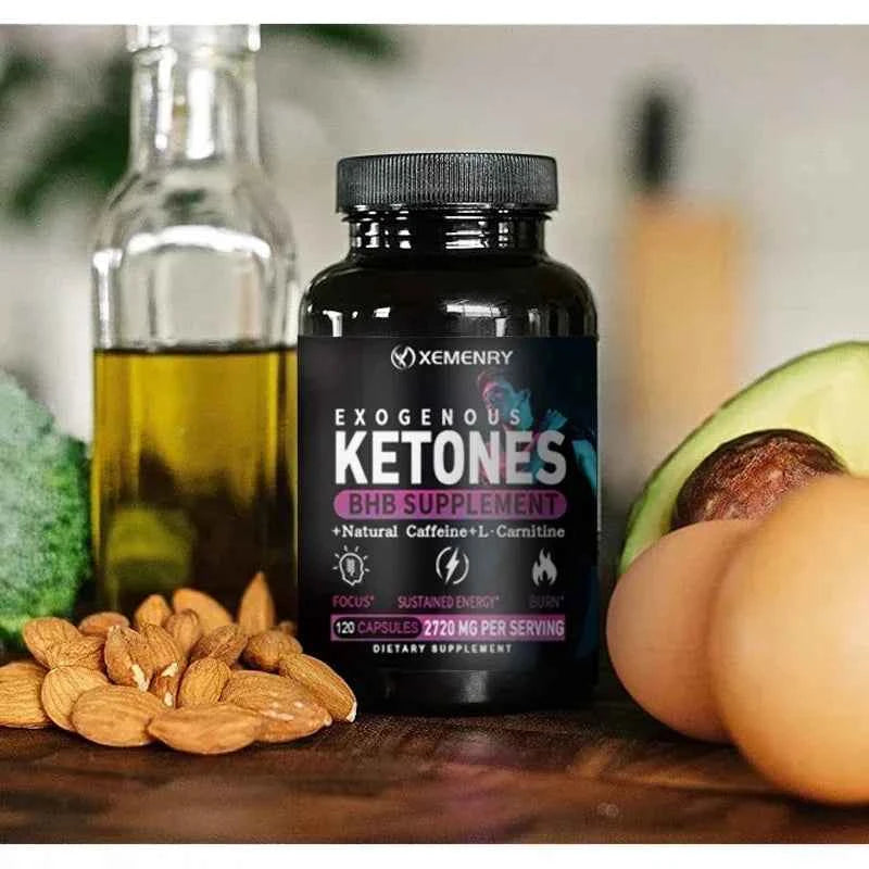 Keto BHB Exogenous Ketone - Fat Burning, Slimming, Appetite Suppressant, Weight Management Supplement, Boosts Metabolism