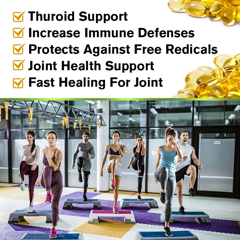 Buy 1 Get 1 Free! Organic Sea Moss Supplement, for Thyroid & Skin Health, Boosts Immunity, Energy & Digestion, GMP Certified Healthy supplements